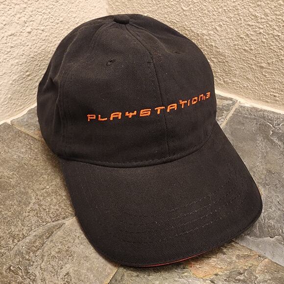 PlayStation Other - Hat - PS3 PlayStation 3 Hat, Black w/ Logos (NEW) - Sony